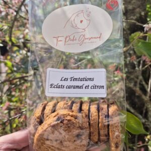 Les tentations éclats caramel et citron